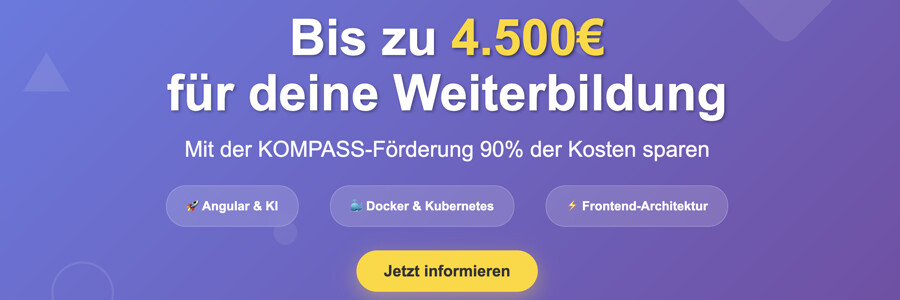 Vorschaubild zum Artikel: KOMPASS-Förderung: Bis zu 4.500 Euro für deine Weiterbildung